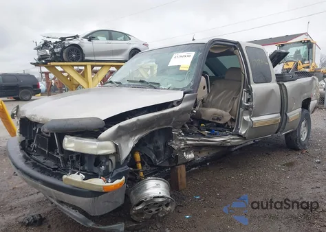 2002 Chevrolet Silverado 1500 Lt from USA, damaged, VIN 2GCEK19TX21219512